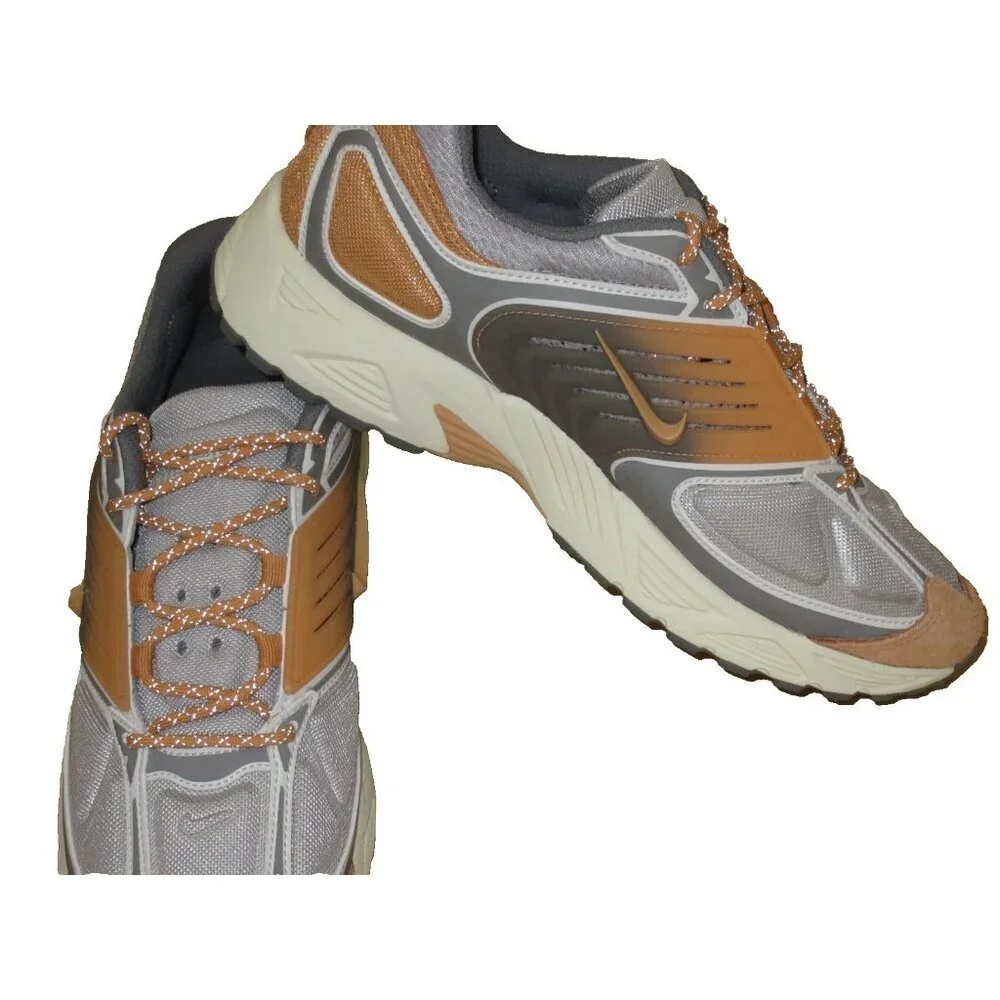Nike Men's Air Pegasus Wave PRM Running Shoes Grey Copper Moon Sizes NIB